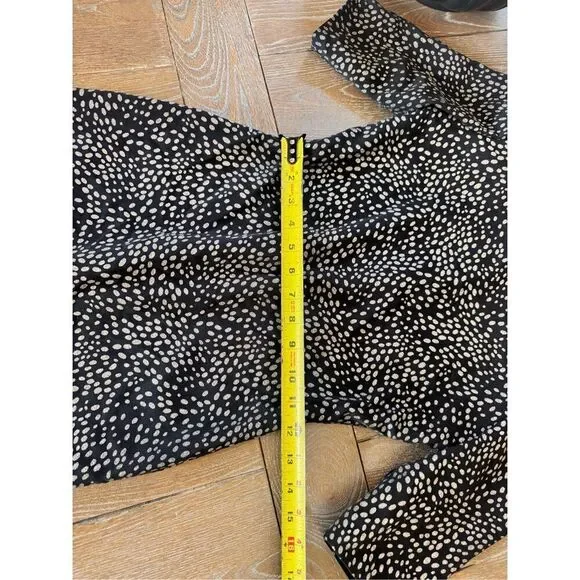 NWT Alice + Olivia Inka Strong-Shoulder Mockneck Dress Size 2 - Picture 10 of 12